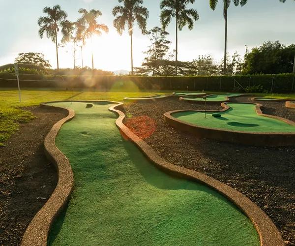 Minigolf de 9 hoyos